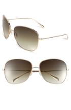 Women's Oliver Peoples Elsie 64mm Oversize Metal Sunglasses -