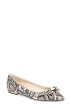 Women's Cole Haan Tali Bow Skimmer Flat .5 B - Pink
