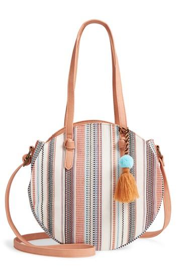 T-shirt & Jeans Desert Artisan Tambourine Tote - Brown