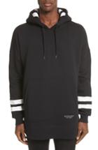 Men's Burberry Raynor Oversize Fleece Hoodie, Size - Black