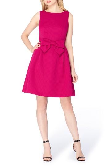 Women's Tahari Fit & Flare Dress - Pink