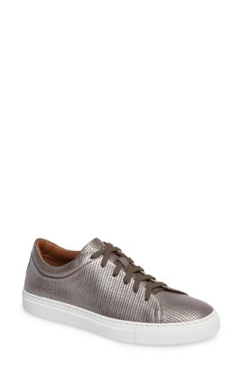 Women's Aquatalia Avery Weatherproof Sneaker .5 M - Grey