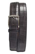 Men's Magnanni Alligator Embossed Leather Belt