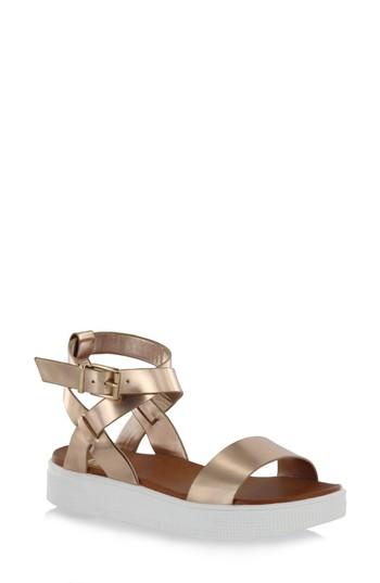 Women's Mia Calla Platform Sandal M - Metallic