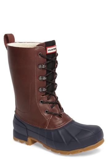 Men's Hunter Original Pac Waterproof Boot M - Brown