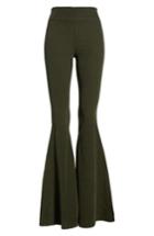 Women's Show Me Your Mumu Cam Cam Bells High Waist Corduroy Bell Bottoms - Green