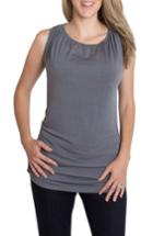 Women's Udderly Hot Mama Trendy Nursing Tank (6-8 Us) - Grey