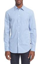 Men's Armani Collezioni Trim Fit Gingham Sport Shirt