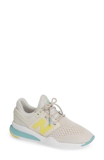 Women's New Balance 247 Sneaker B - Beige