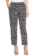 Women's Cece Modern Ditsy Drawstring Pants - Black