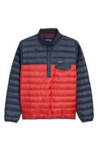 Men's Patagonia Water Repellent 600-fill-power Down Pullover Jacket - Red
