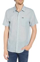 Men's Volcom Dobler Woven Shirt, Size - Blue