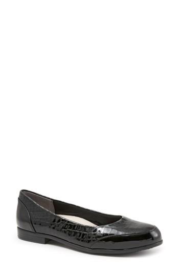 Women's Trotters Arnello Flat N - Black