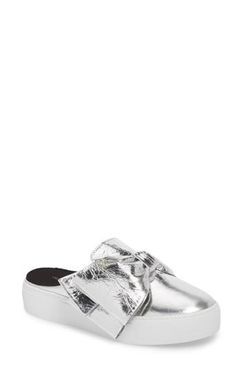 Women's Rebecca Minkoff Neva Sneaker Mule M - Metallic