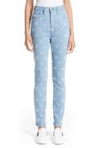 Women's Marc Jacobs Broderie Anglaise High Waist Skinny Jeans
