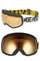 Women's Electric Eg2 Snow Goggles - Bones/ Gold Chrome