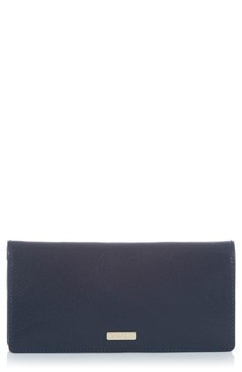 Women's Brahmin Ady Leather Wallet - Blue