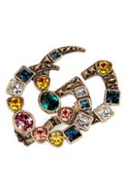 Women's Gucci Fashion Show Double-g Colored Crystal Ring
