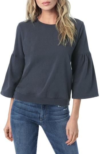 Women's Joe's Dania Bell Sleeve Sweatshirt - Blue