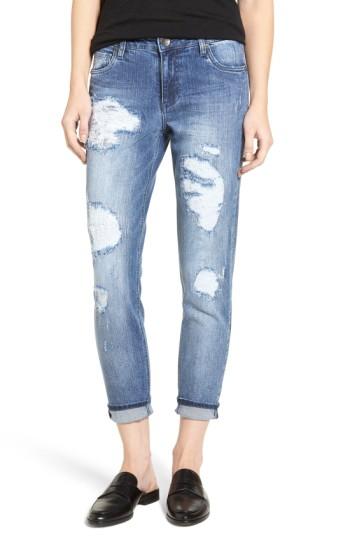 Women's Kut From The Kloth Ripped Boyfriend Jeans