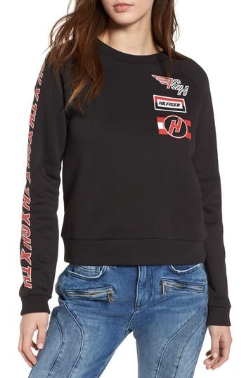 Women's Tommy Jeans X Gigi Hadid Team Sweatshirt - Black