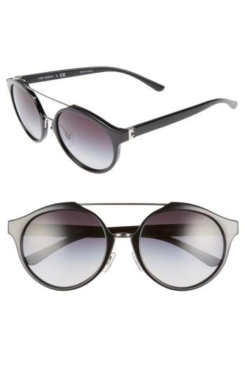 Women's Tory Burch 54mm Sunglasses - Black Gradient