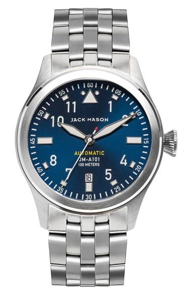 Men's Jack Mason Automatic Bracelet Watch, 42mm