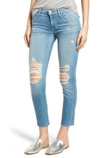 Women's Hudson Jeans Y Crop Skinny Jeans, Size 33 - Blue