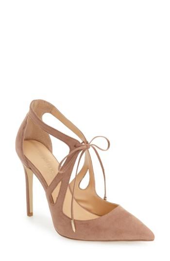 Women's Daya By Zendaya 'aaron' Pointy Toe Pump .5 M - Beige