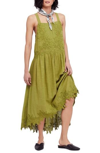 Women's Free People In Your Arms Applique Maxi Dress - Green