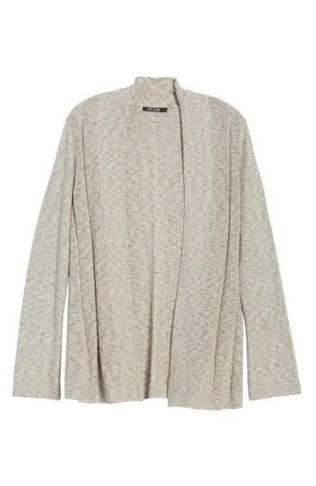 Women's Nic+zoe Fuse One-button Cardigan - Beige