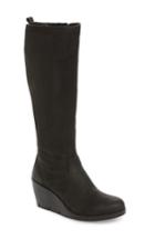 Women's Ecco Bella Wedge Boot, Size 5-5.5us / 36eu - Black