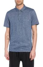 Men's Treasure & Bond Marled Knit Polo - Blue