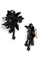 Women's Oscar De La Renta Flower Field Petal Earrings