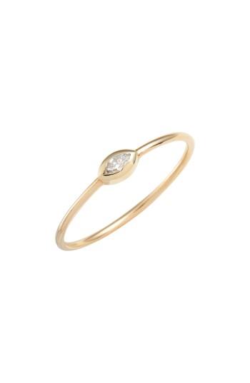 Women's Zoe Chicco Marquise Diamond Stackable Ring