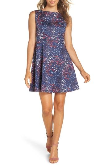 Women's French Connection Frances Cotton Dress - Blue