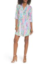 Women's Lilly Pulitzer Natalie Shirtdress Cover-up - Blue