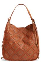 Shiraleah Skylar Faux Leather Hobo - Brown