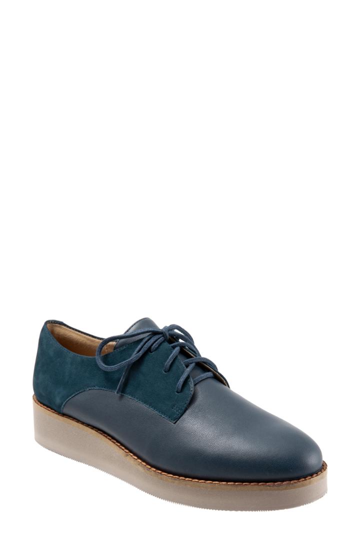 Women's Softwalk Willis Derby N - Blue