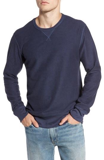 Men's Alternative B-side Reversible Crewneck Sweatshirt - Blue