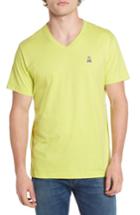 Men's Psycho Bunny Classic V-neck T-shirt (m) - Green