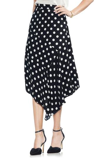 Women's Vince Camuto Melody Spotlight Asymmetrical Skirt - Black