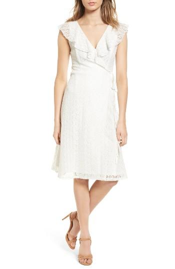 Women's Chelsea28 Lace Wrap Dress