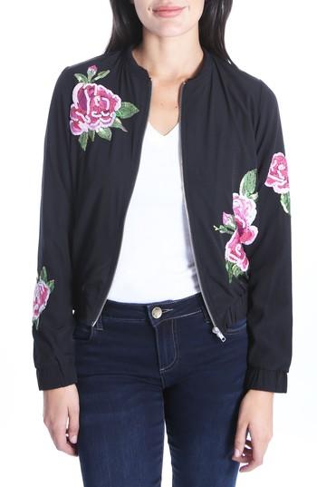 Women's Kut From The Kloth Embellished Bomber Jacket