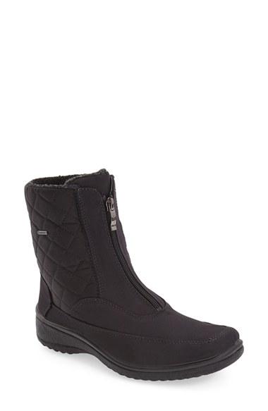 Women's Ara 'maeko' Waterproof Gore-tex Bootie M - Black