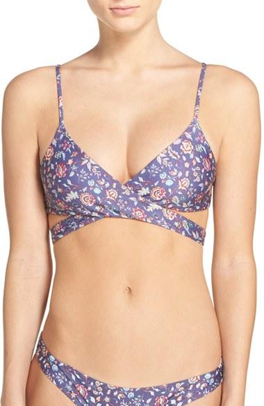Women's L Space Liberty Mist Rocky Bikini Top