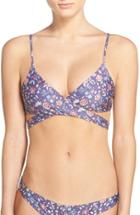 Women's L Space Liberty Mist Rocky Bikini Top