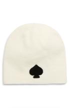 Women's Kate Spade New York Spade Beanie - White