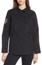 Women's Zadig & Voltaire Tackl Army Jacket - Black