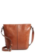 Treasure & Bond Jessie Leather Crossbody Bag - Brown